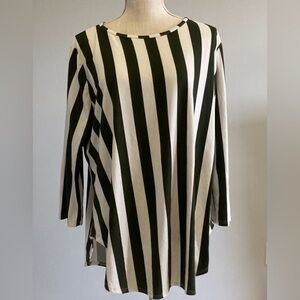 Emetla - Womans Boat Collared Long Sleeve Pullover - Size 2X - EUC